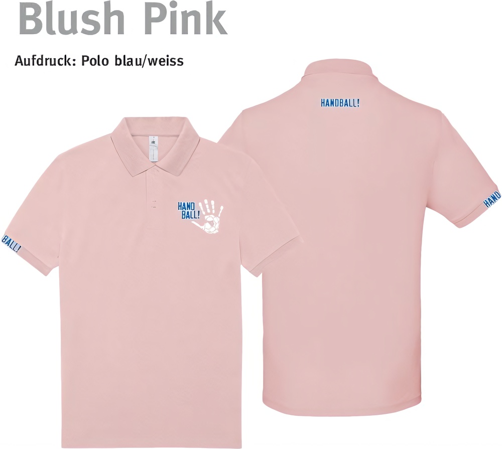 HandballCollectionPoloshirtPU424BlushPink-S