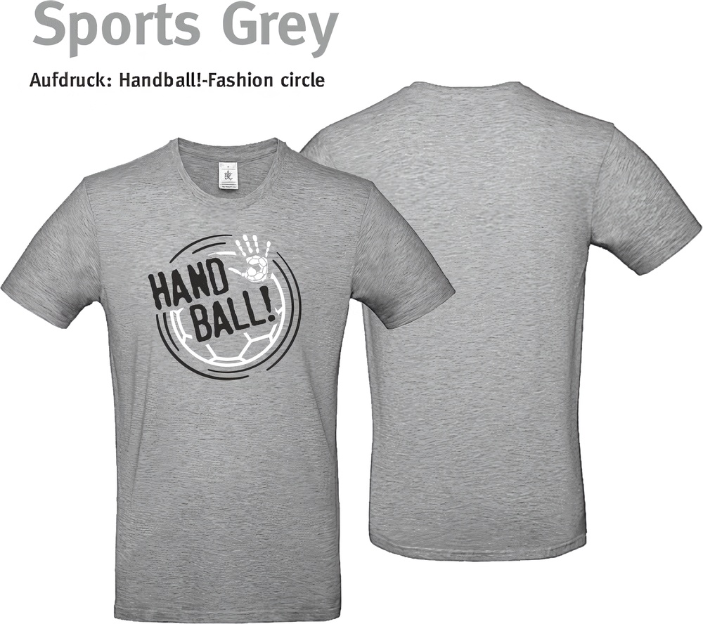 HandballFashionT-ShirtCircleTU03TKidsUnisex