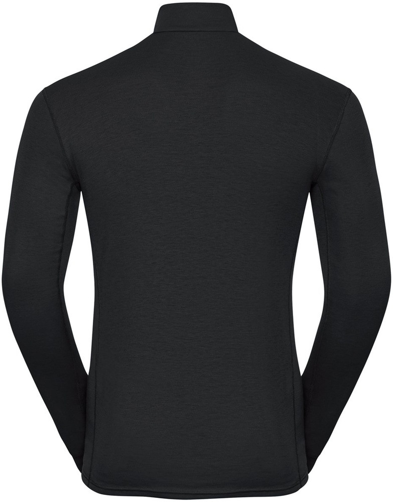 OdloBlTopTurtleNeckLong-SleeveHalfZipActiveW159082Black-3XL