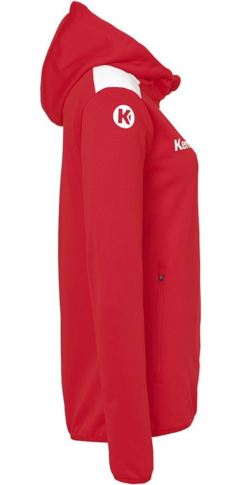 KempaDamenTrainingsjackeEmotion27KapuzenjackeDamen2005131RotWei-XS