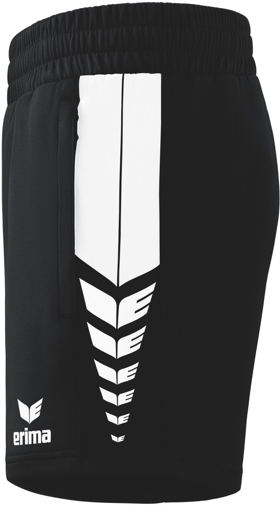 ErimaDamenSportshortsSixWingsWorkerShorts22-0015SchwarzWei-34XXS
