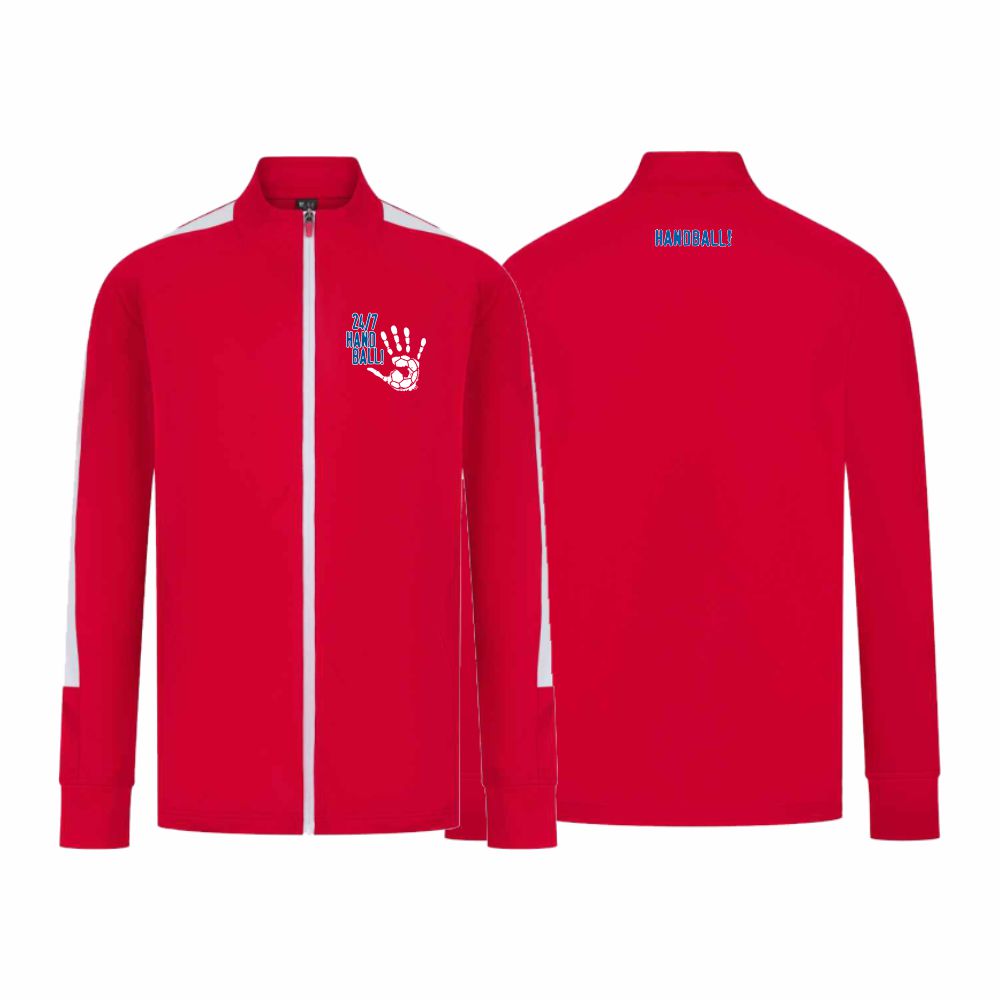 HandballCollectionTrainingsjackeLV871Red-White-M
