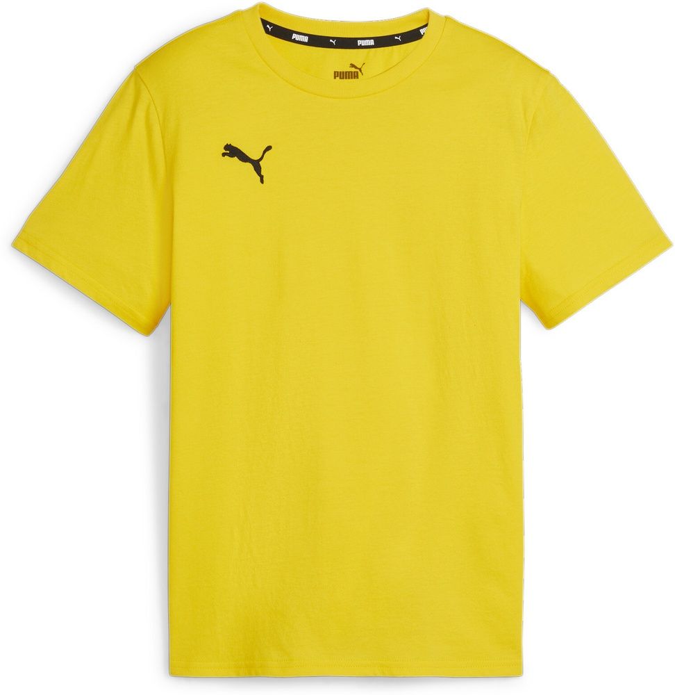 PumaKinderShirtTeamGoalCasuaLongsleeveTeeJr658616FasterYellow-PumaBlack-164