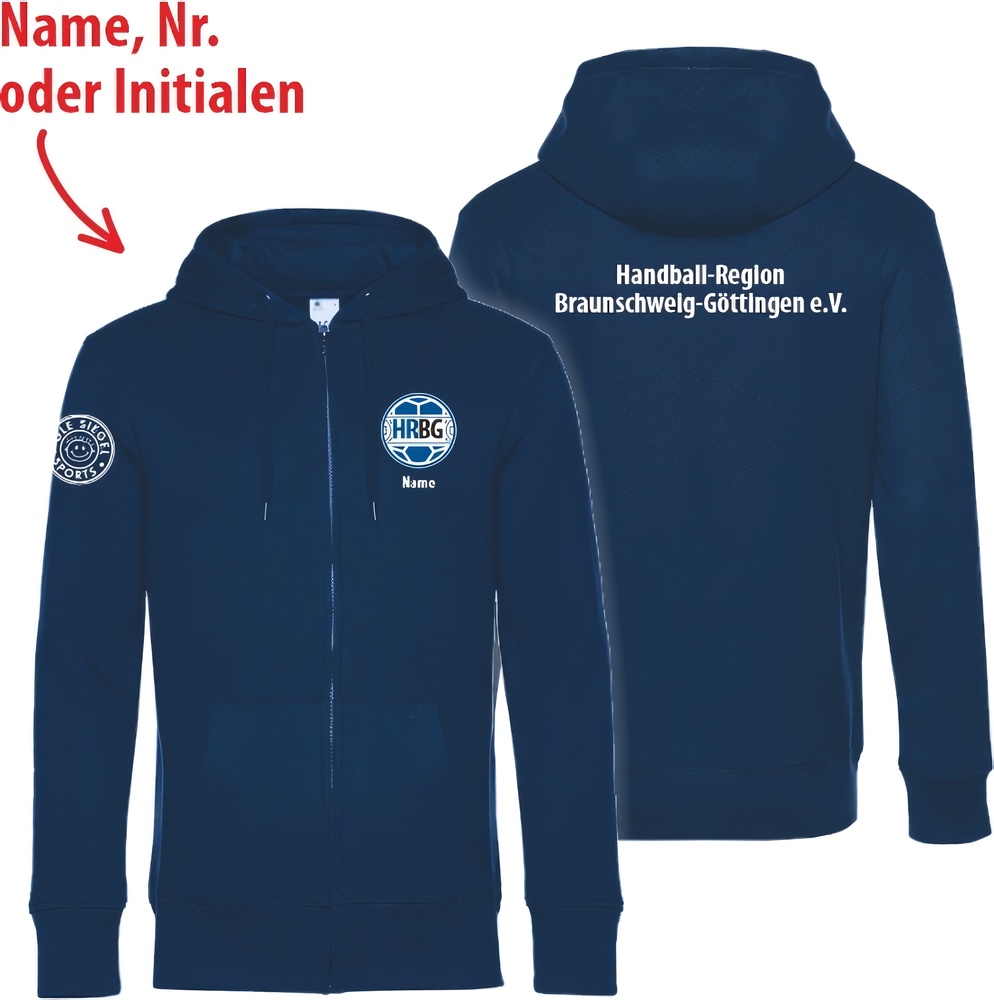 HRBGBasicHoodie-JackeUnisex24642Navy-XXL