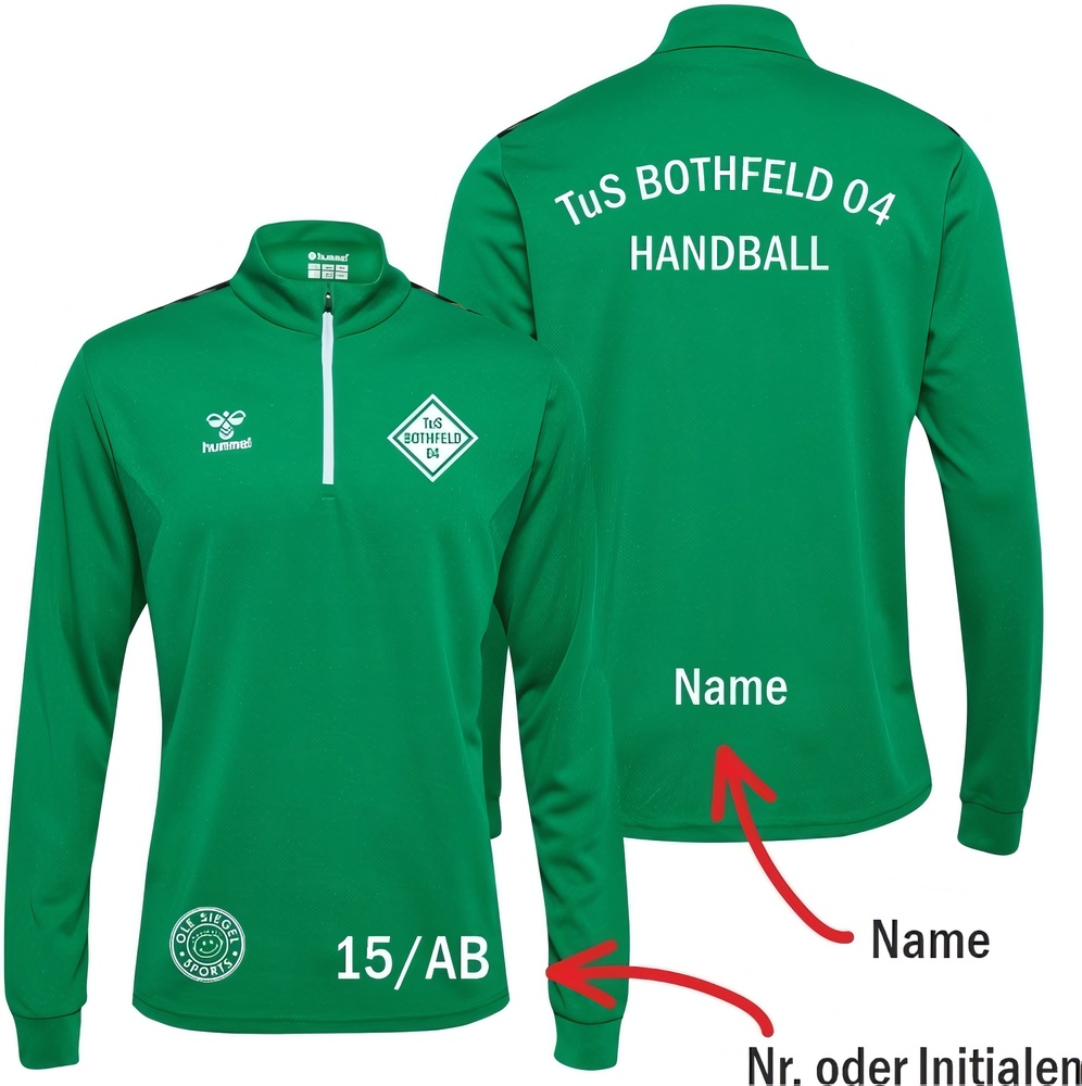 TuSBothfeld04HummelhmlAuthenticPLHalfZipSweatUnisex219973