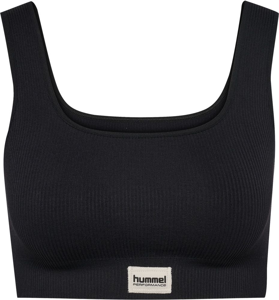 HummelDamenSport-BHPulseSeamlessRibBra230304Black-L