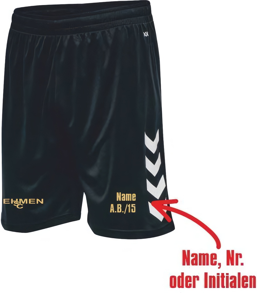 HSCEhmenDamenHummelhmlCore20PolyShortsLadymitVereinslogo230831L