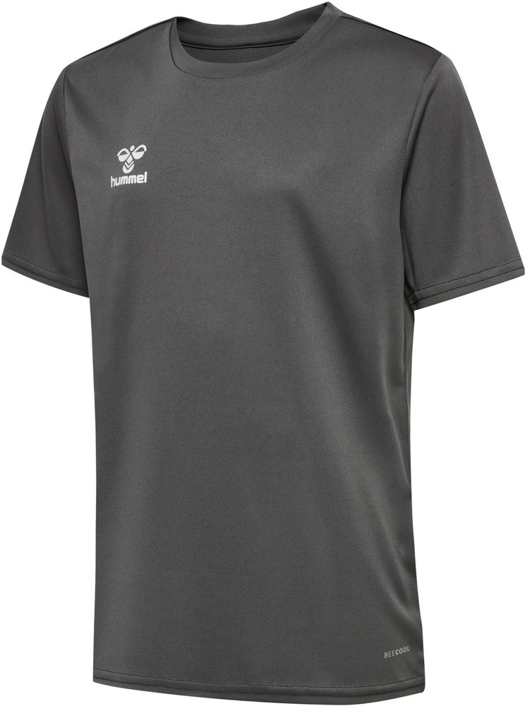 HummelKinderT-ShirtTopHmlessentialJerseySSKidsSteelGray-104