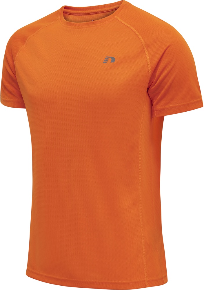 NewlineT-ShirtTopMenSCoreRunningT-ShirtSSOrangeTiger-XXL