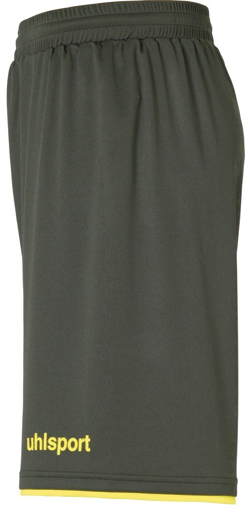 UhlsportKinderSportshortClubShorts1003806DarkOliveFluoGelb-116