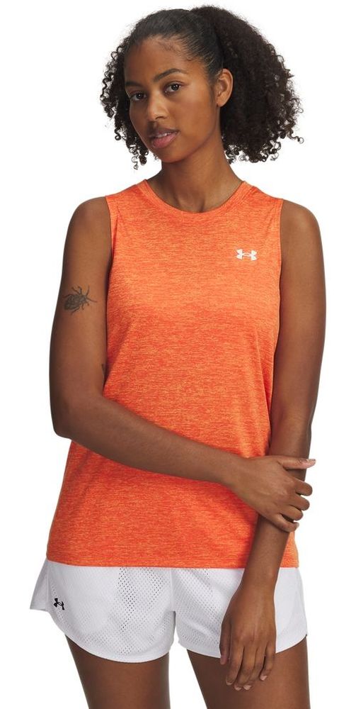 UnderArmourDamenSportshirtTechTanktopTwist1383656Orange844-LUSLG