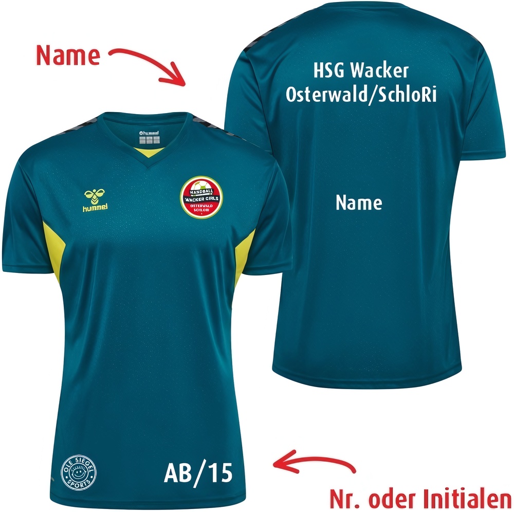 HSGWackerOsterwaldSchloRiDamenHummelhmlAuthenticPLJerseySSLady219966