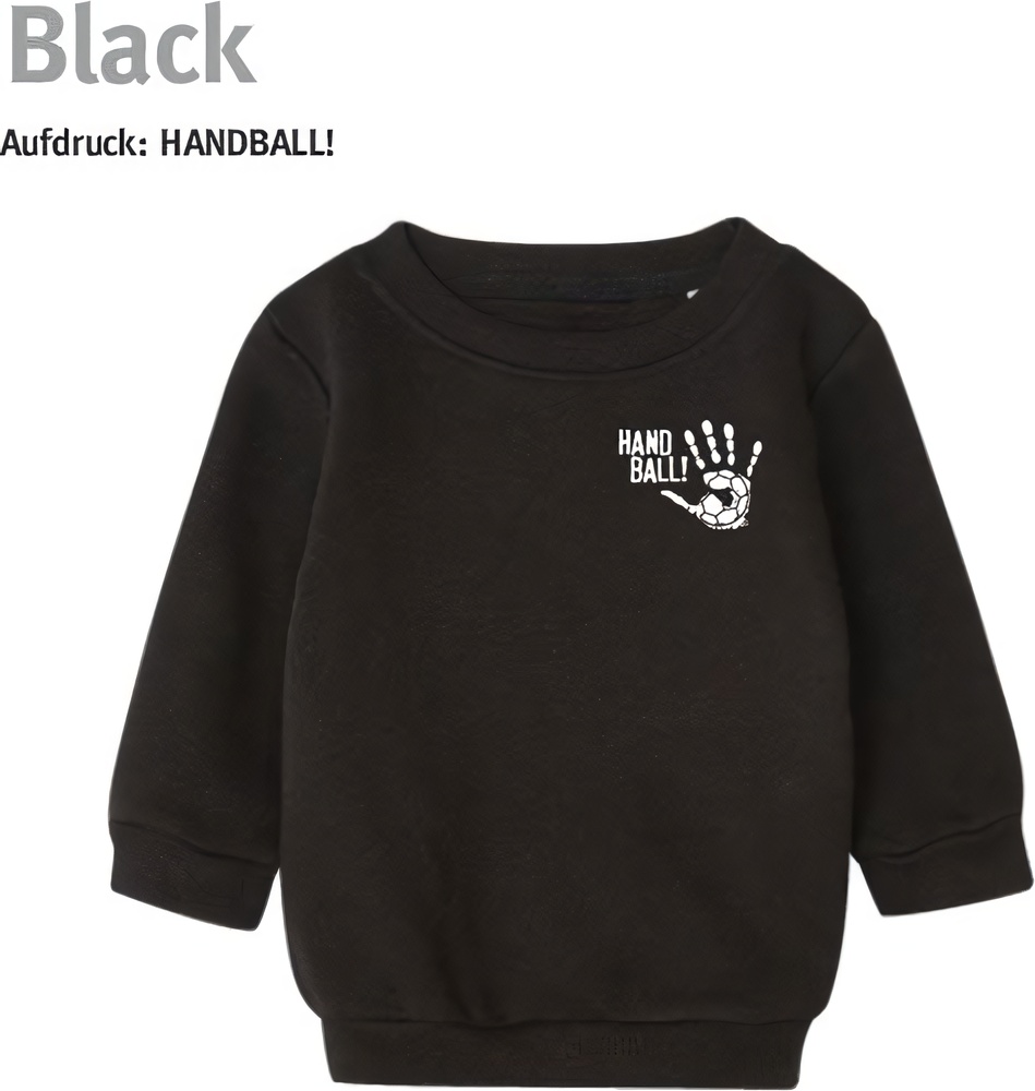 HandballCollectionBabyKinderSweaterBZ64Black-6-12Monate