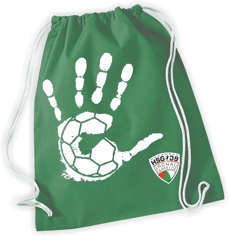 HSG09GronauBarfeldeUniversalBasicTurnbeutel69828KellyGreenWei