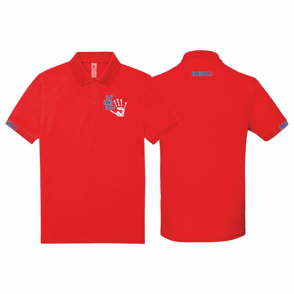 HandballCollectionPoloshirtPU424Red-S
