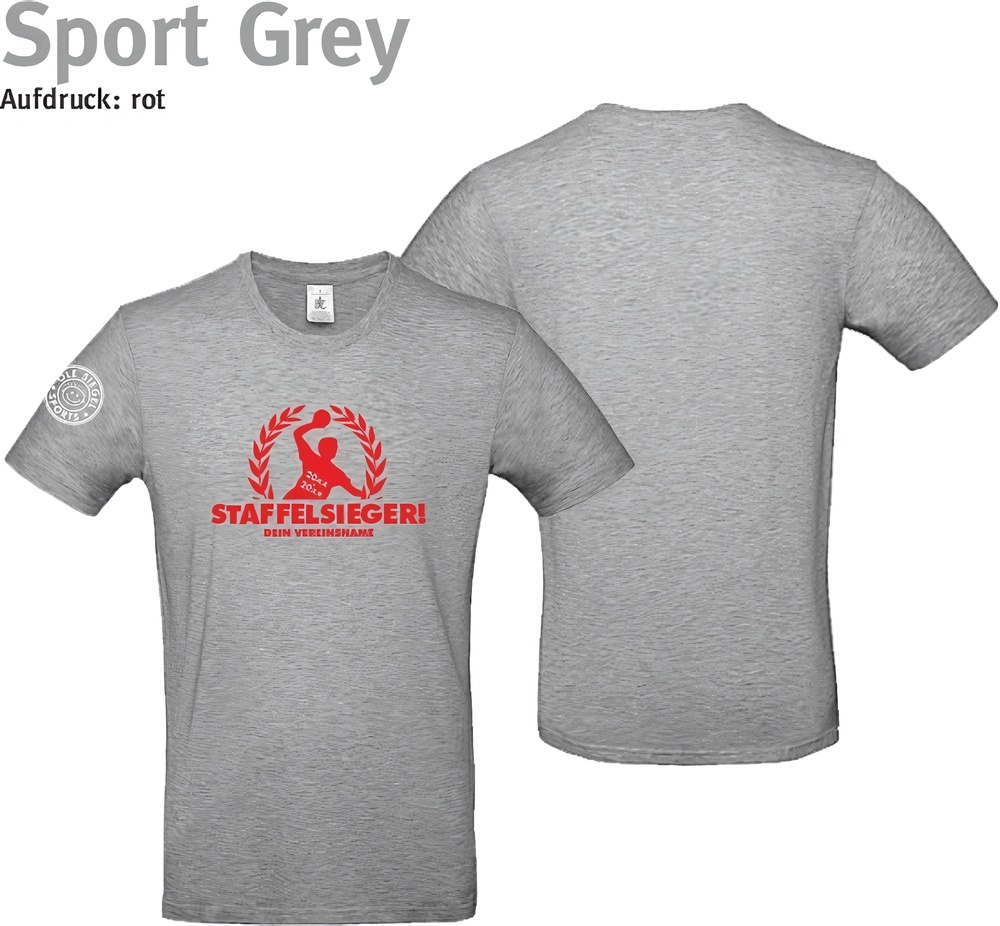 247CollectionT-ShirtStaffelsiegershirtKranzHandballMenTU03TSportGreyHeather-XS