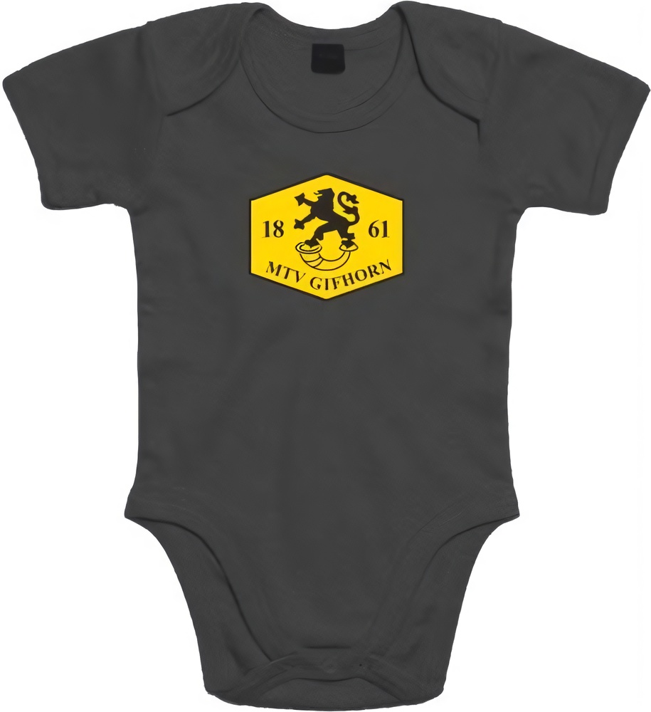 MTVGifhornKinderBasicBaby-BodyBZ10Black-6-12Monate