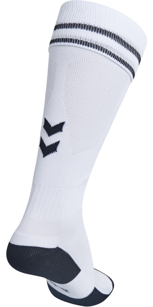HummelFuballstutzenElementFootballSockWhiteBlack-27-30