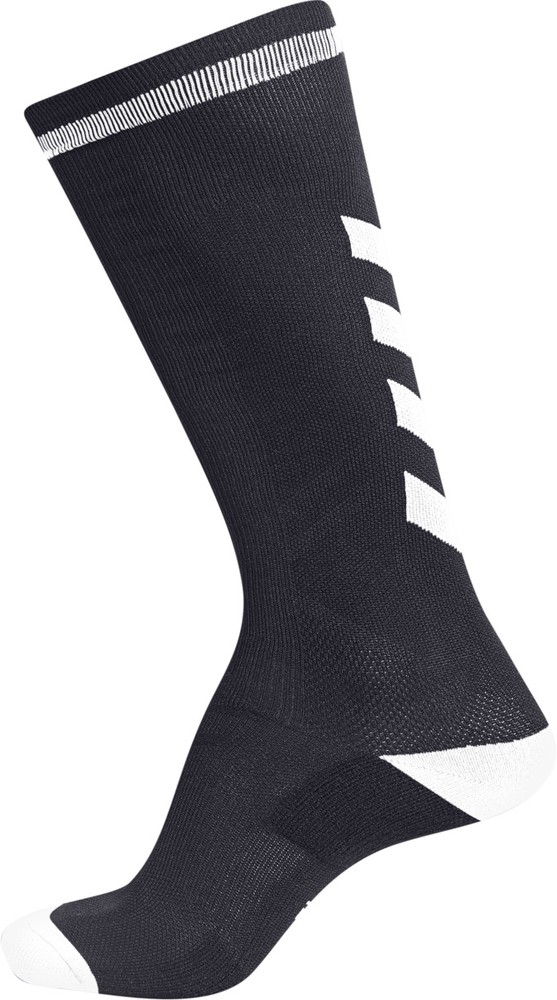 HummelSockenEliteIndoorSockHighBlackWhite-27-30