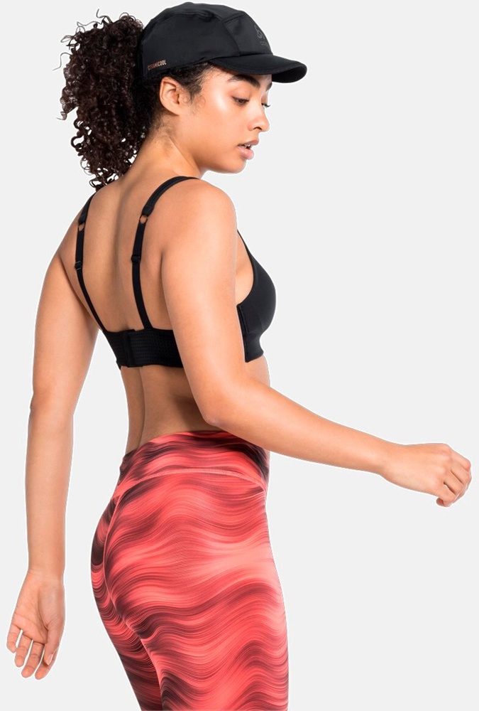 OdloDamenSportsBraEverydayHigh13161BBlack-70B