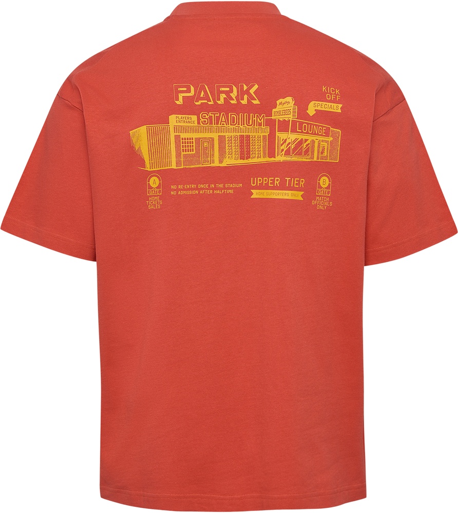 HummelLooseT-ShirtSSBeesStadium227549Paprika-XXL