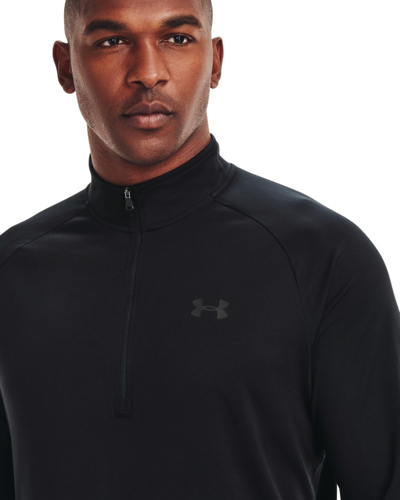 UnderArmourLongsleeveUATechShirtmit-ZiplangrmligBlack-XS