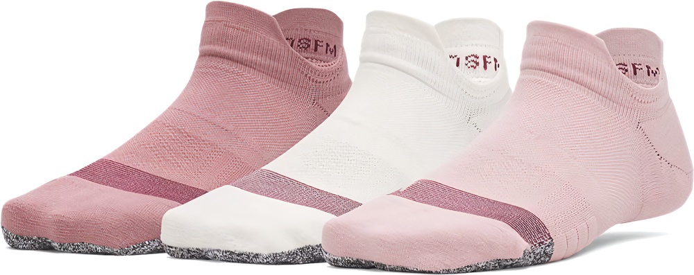 UnderArmourDamenSportsockenWomensBreathe3PkNsTab1387052Pink673-USOSFM
