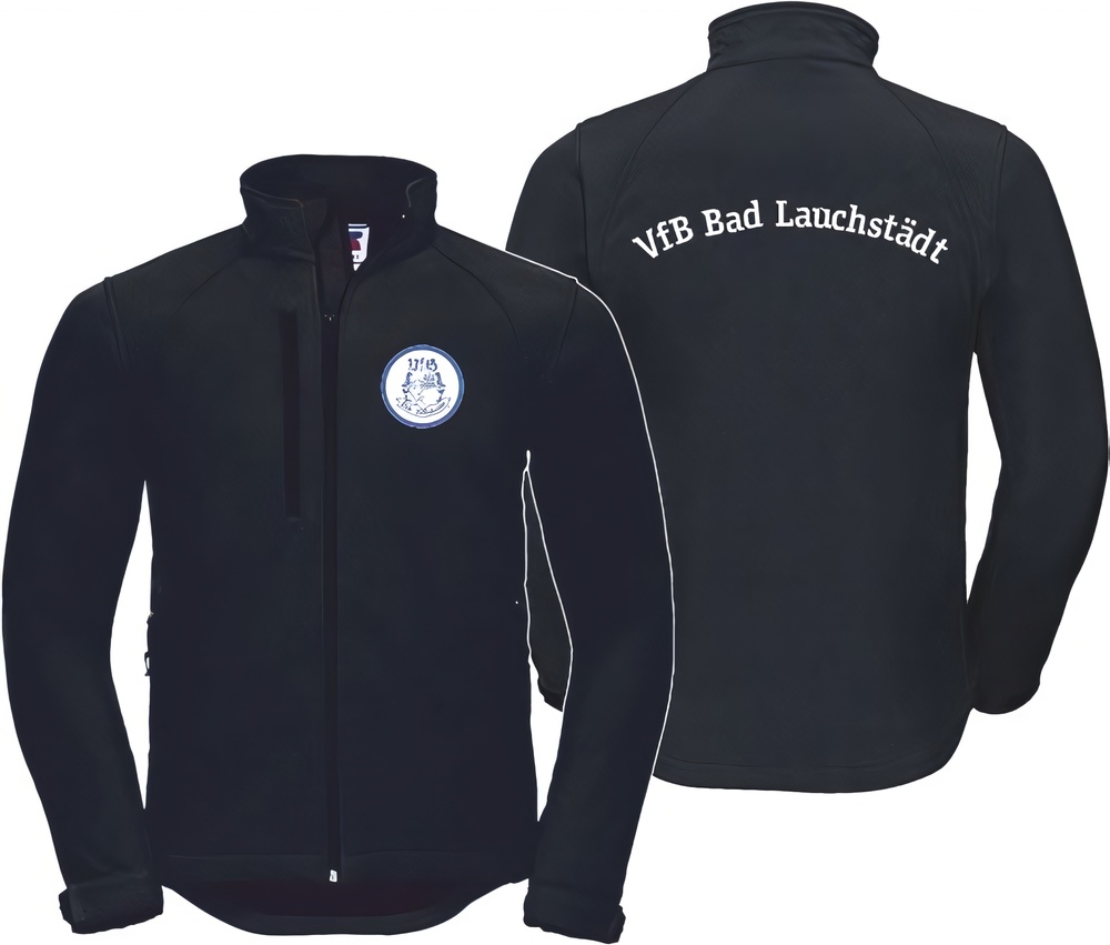 VfBBadLauchstdtBasicSoftshelljackeUnisex43800Black-XXL