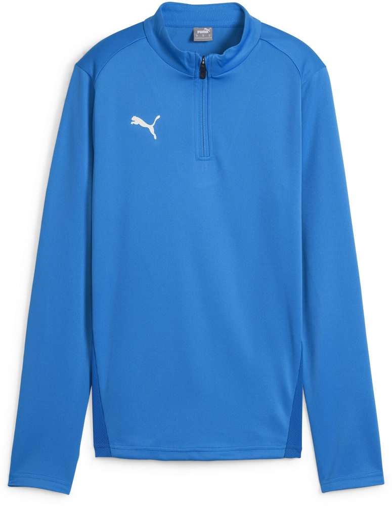 PumaDamenShirtTeamGoalTraining14ZipTopWmn658631ElectricBlueLemonade-PumaWhite-PumaTeamRoyal-XS