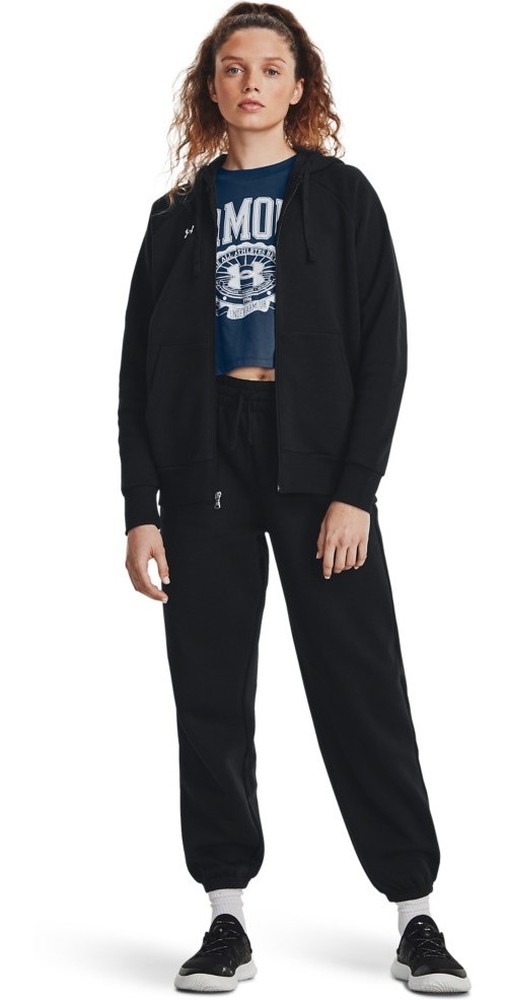 UnderArmourDamenUARivalFleeceFullzipHoodieBlack-XS