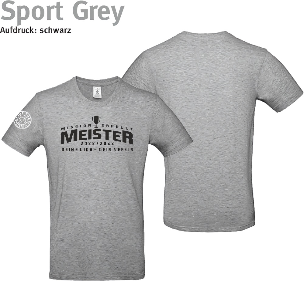 247CollectionT-ShirtMeistershirtMissionTU03TSportGreyHeather-XS