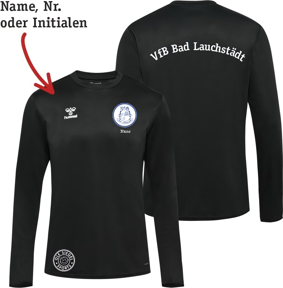 VfBBadLauchstdtHummelhmlESSENTIALPolySweatshirtUnisex224639Black-XXL