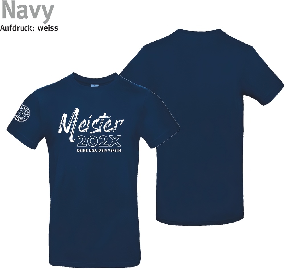 247CollectionT-ShirtMeistershirtBrushTU03TNavy-XS