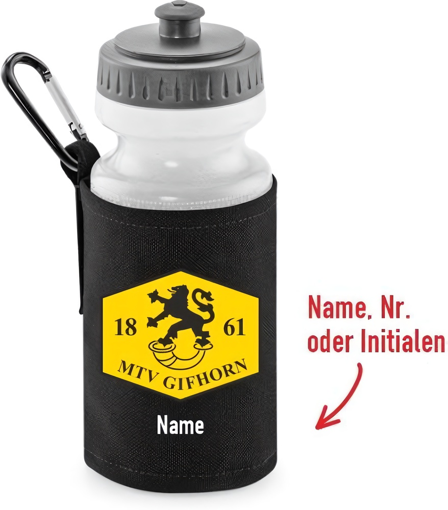 MTVGifhornUniversalBasicTrinkflaschemitHalterQD440Black