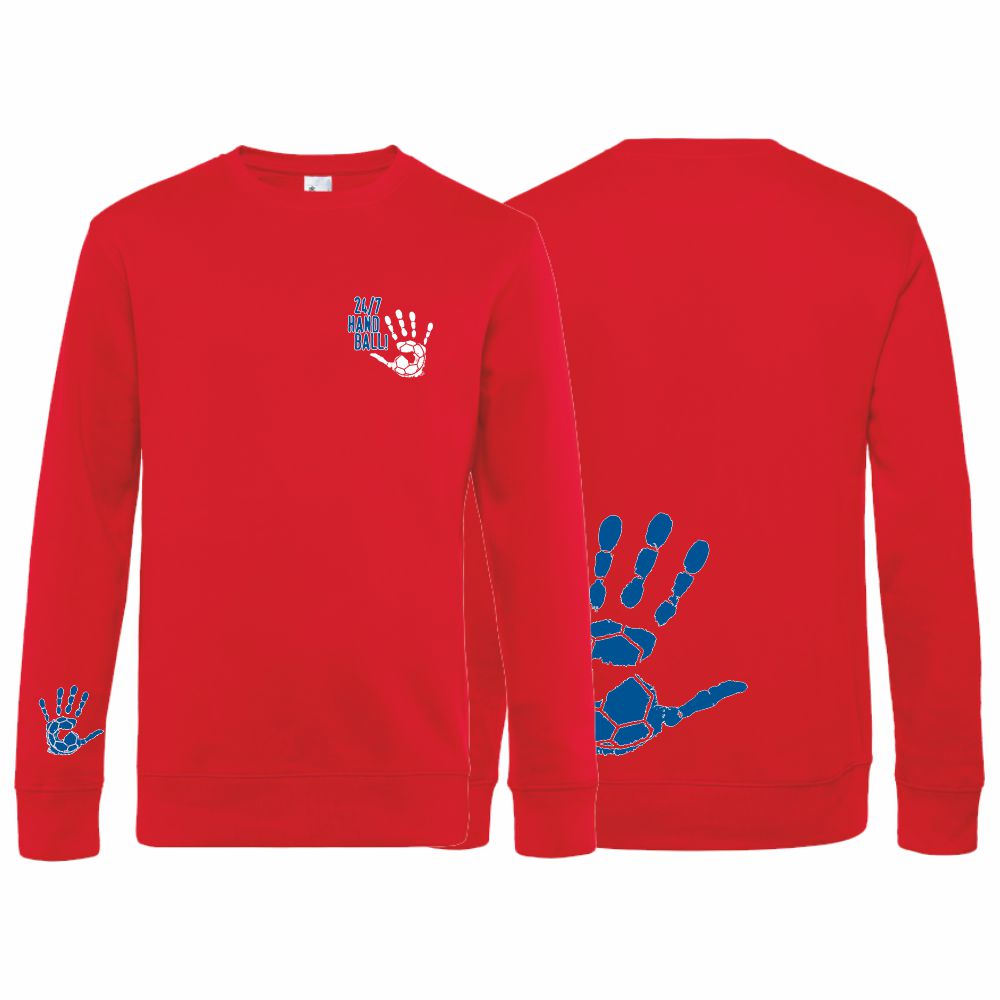 HandballCollectionSweaterWU01KRed-3XL