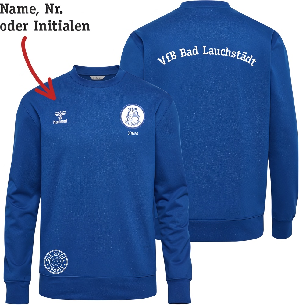 VfBBadLauchstdtHummelhmlGO20CottonSweatshirtUnisex224835TrueBlue-XXL