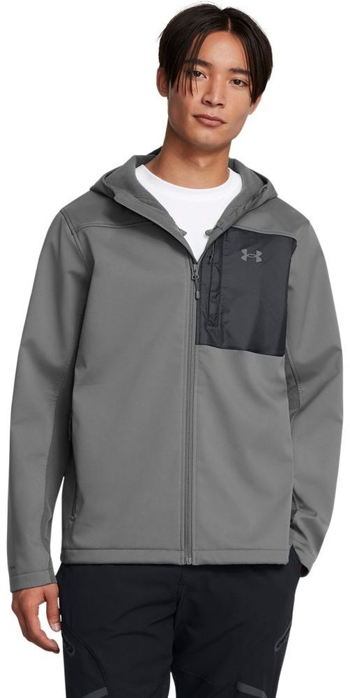 UnderArmourSoftshelljackeShieldHoodedJacketCastlerock025-3XL