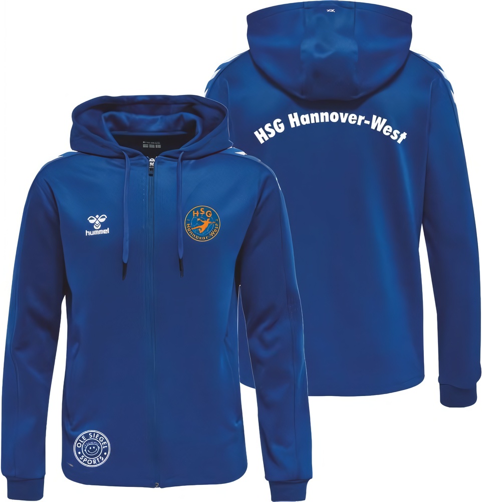 HSGHannover-WestKinderHummelhmlCore20PolyZipHoodieSweatKids230854