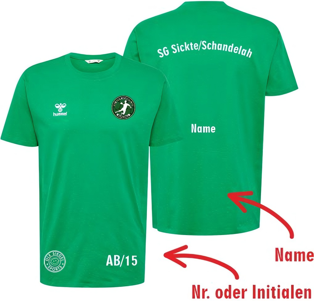 SGSickteSchandelahDamenHummelhmlGO20CottonT-ShirtSSLady224830JellyBean-XXL