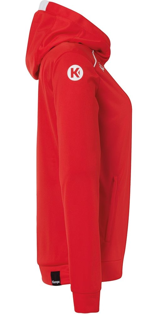 KempaDamenTrainingsjackePlayerKapuzenjackeWomen2003627RotWei-XS