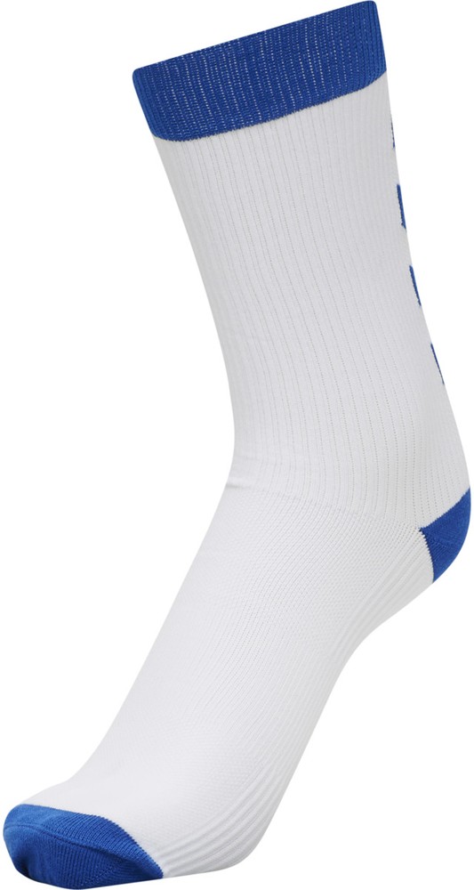 Hummel2-PackSockenElementIndoorSportSock2PackWhiteTrueBlue-27-30
