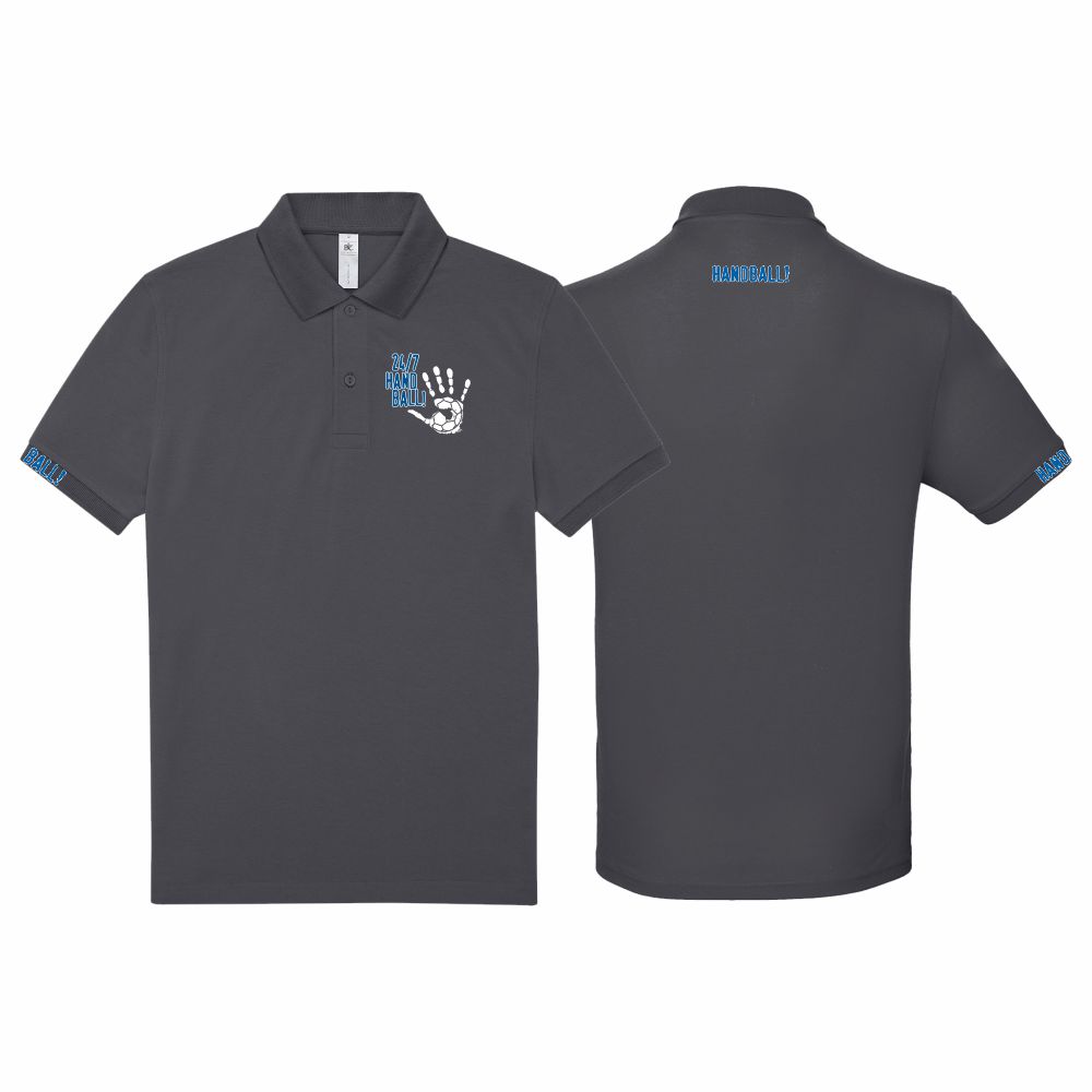 HandballCollectionPoloshirtPU424DarkGreySolid-XXL