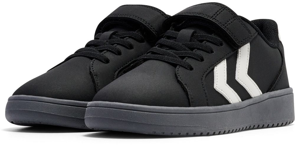 HummelKinderSneakerslowDerbyCourtSnJr229843Anthracite-38