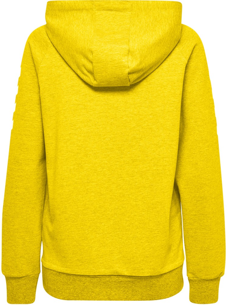 HummelDamenHoodieHmlgoCottonHoodieWomanSportsYellow-XXL
