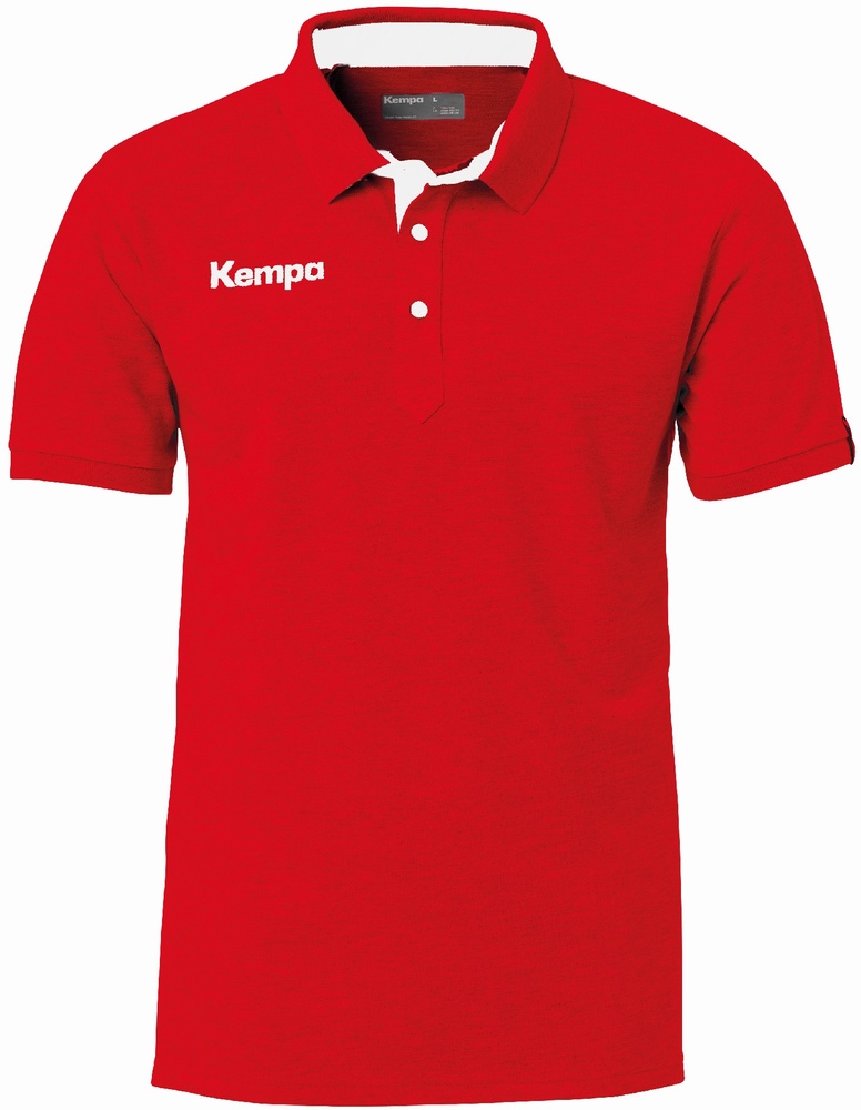 KempaKinderPrimePoloShirt2002159RotWei-140