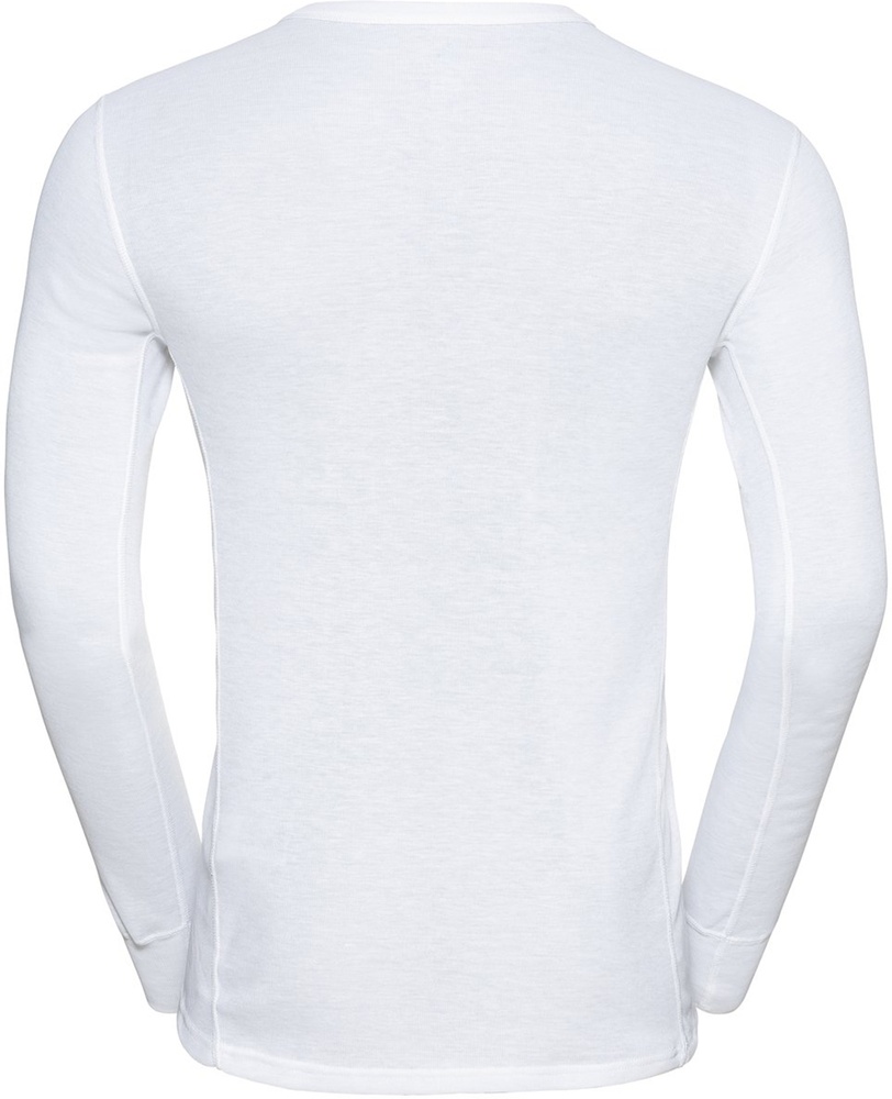 OdloBlTopCrewNeckLong-SleeveActiveWarmEco159102White-3XL
