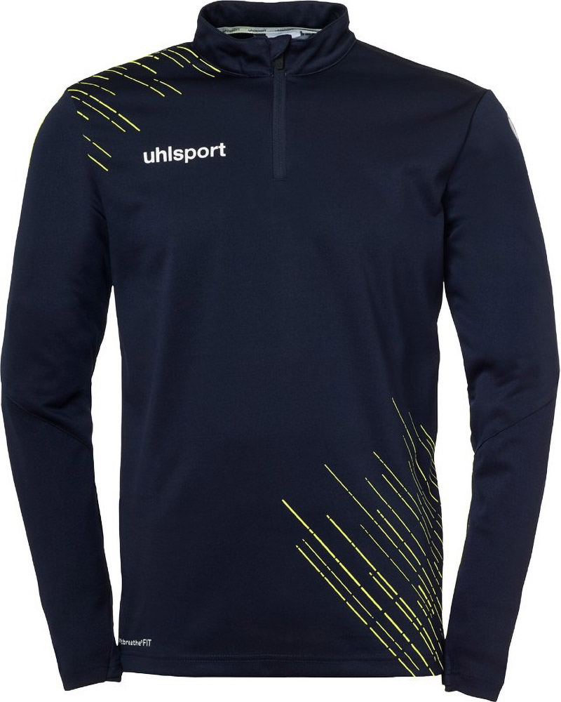 UhlsportKinderTrainingsjackeScore2614ZipTop1002246MarineFluoGelb-116