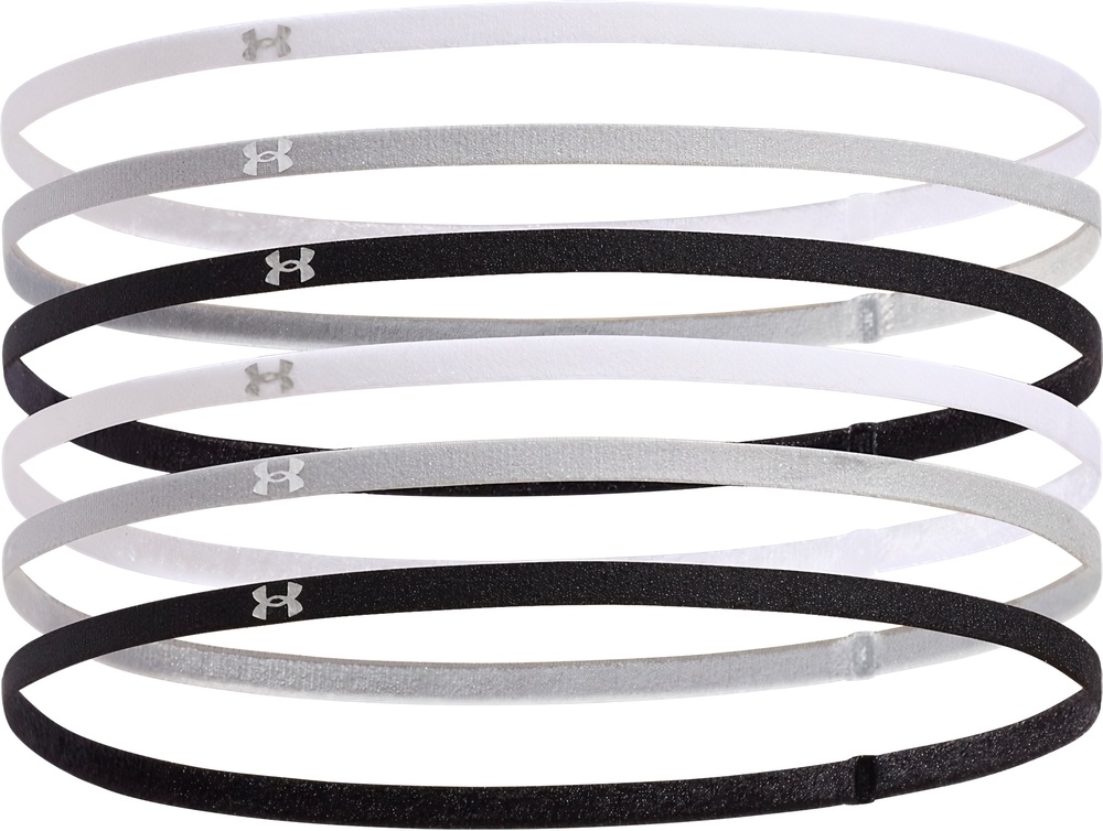 UnderArmourDamenSchweibandMiniElastic6Pk1389932Black001-USOSFM