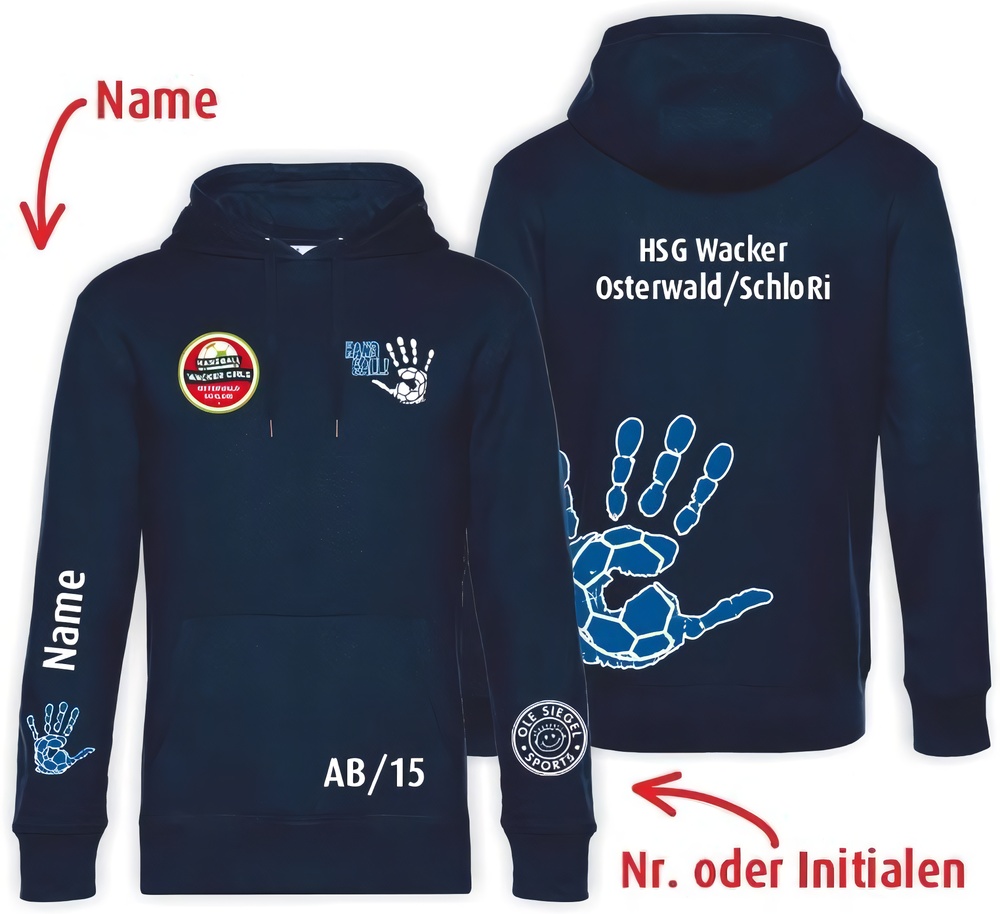 HSGWackerOsterwaldSchloRiHandballHoodieUnisex24442NavyBlau-XXL