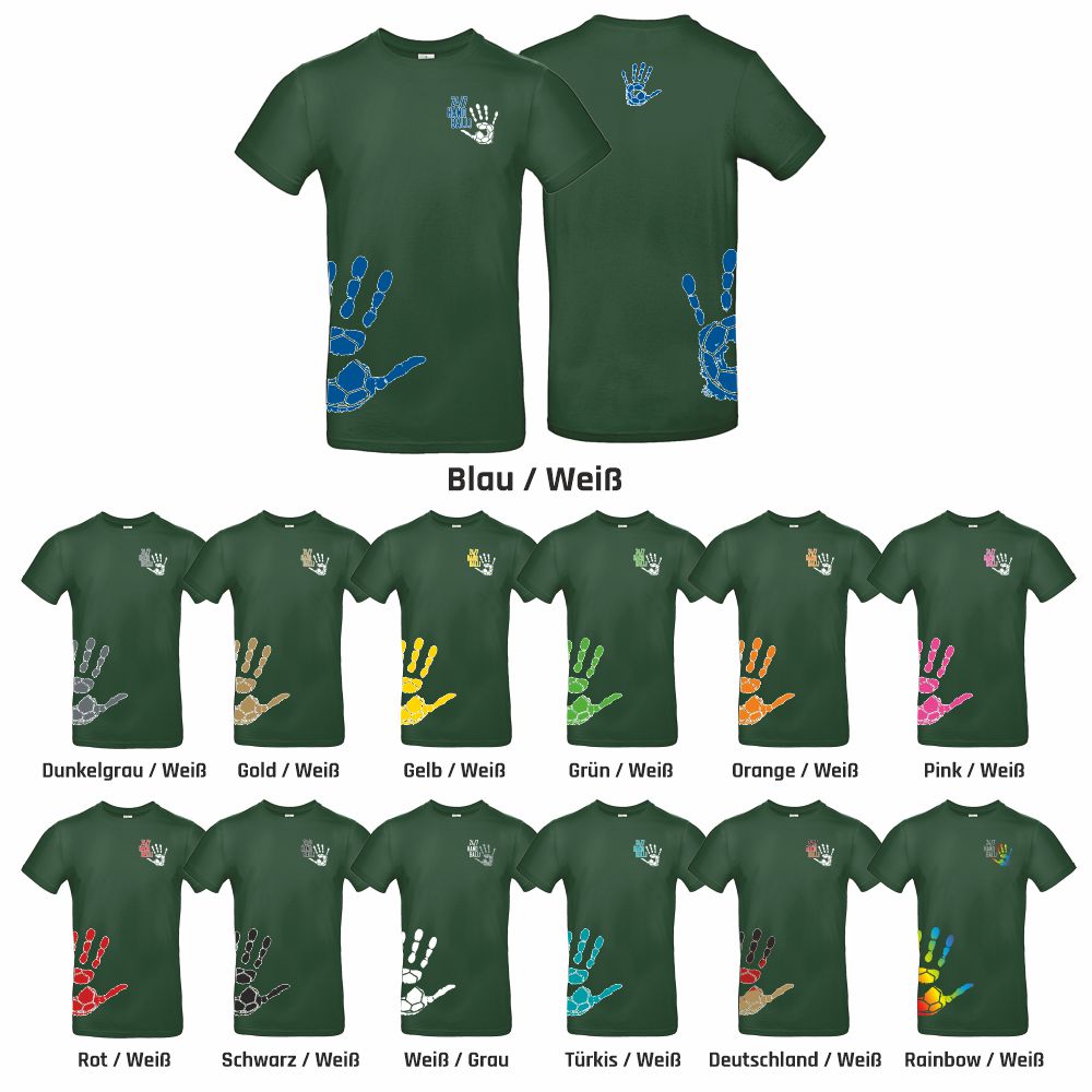 HandballCollectionT-ShirtTU03TBottleGreen-XS